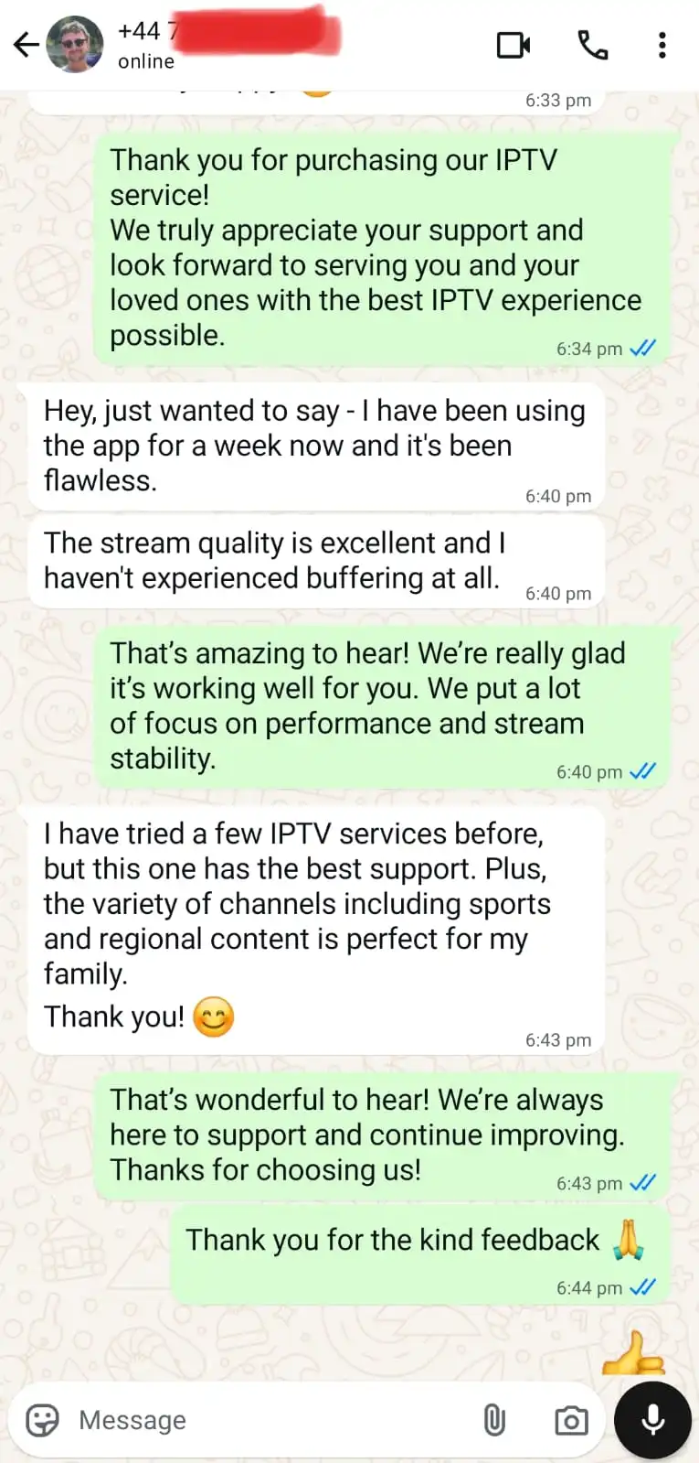 Customer review 7
