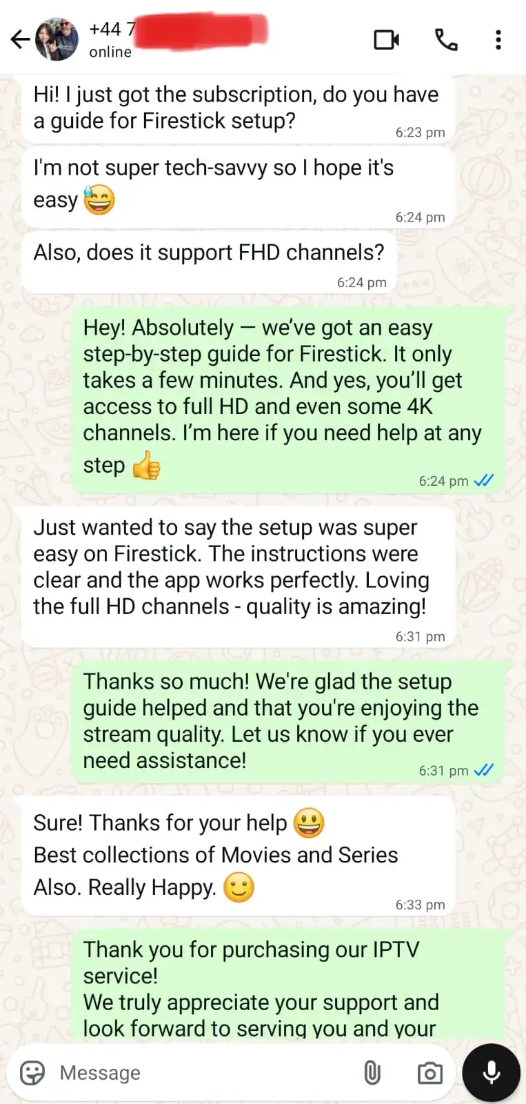Customer review 6